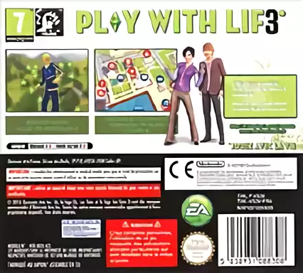 Image n° 2 - boxback : Sims 3, The (DSi Enhanced)